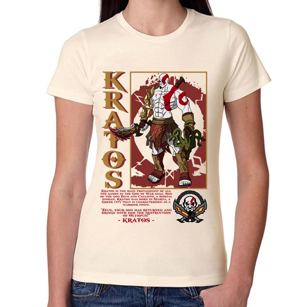 Playera Kratos Algodón Premium #0002799