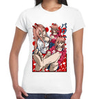 Playera Chainsaw Man Power Waifu Algodón Premium #0002801
