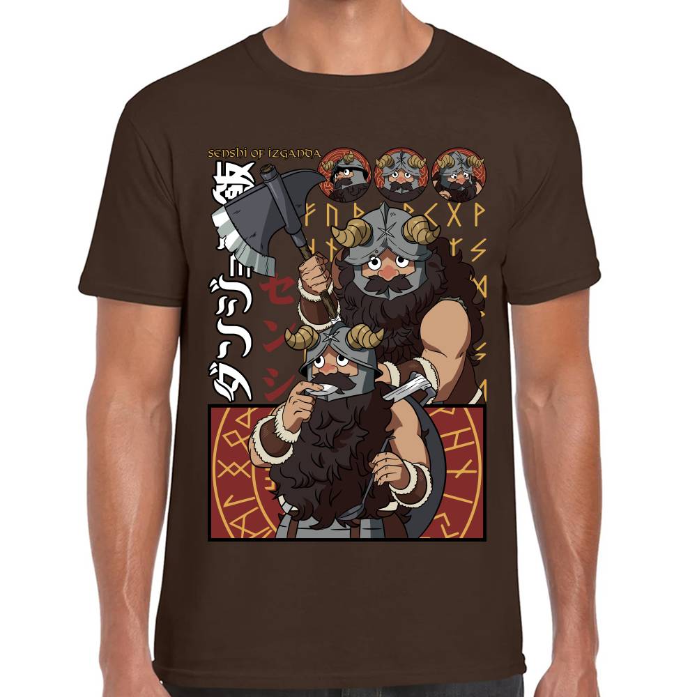 Playera Delicious in Dungeon Senshi Algodón Premium #0002802