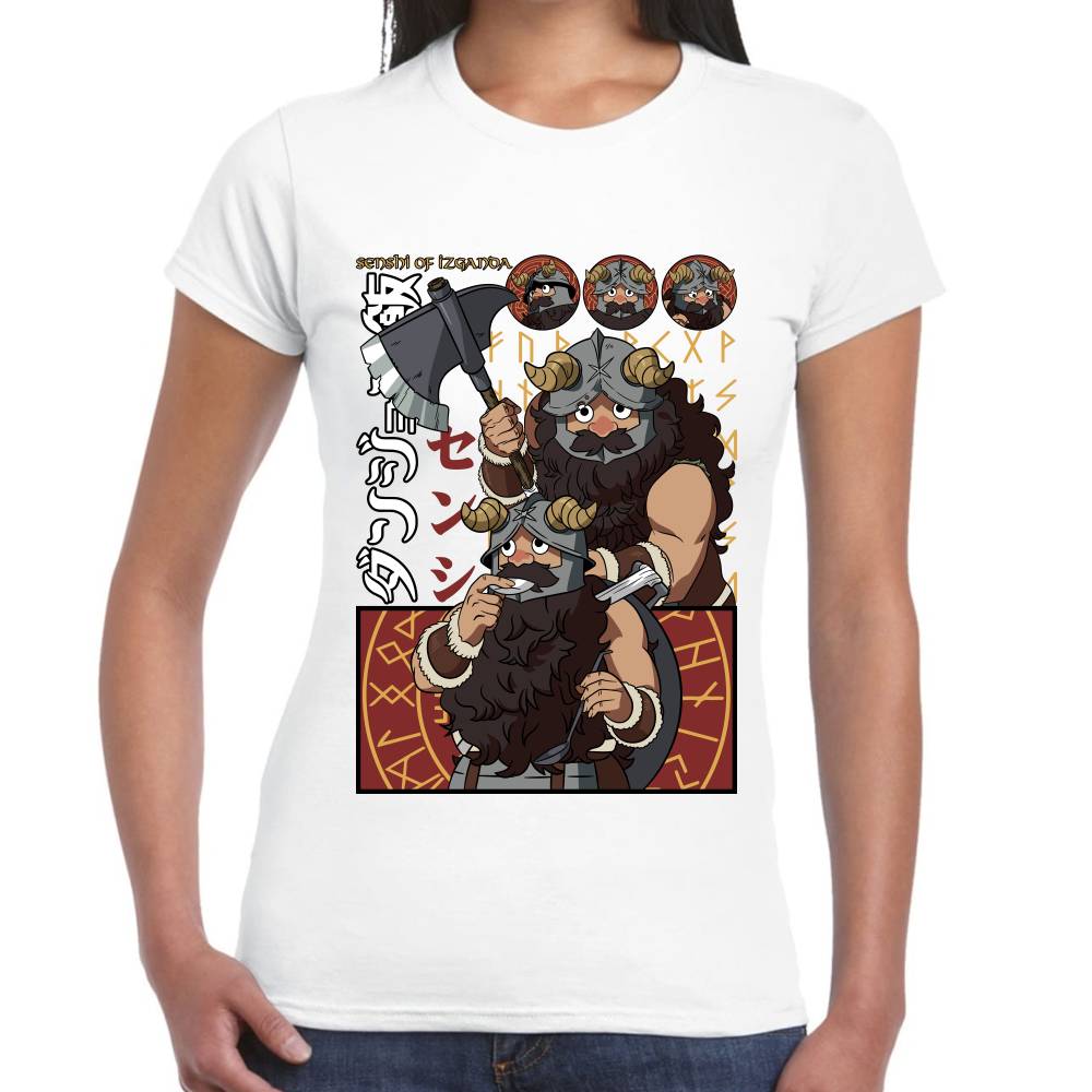 Playera Delicious in Dungeon Senshi Algodón Premium #0002802