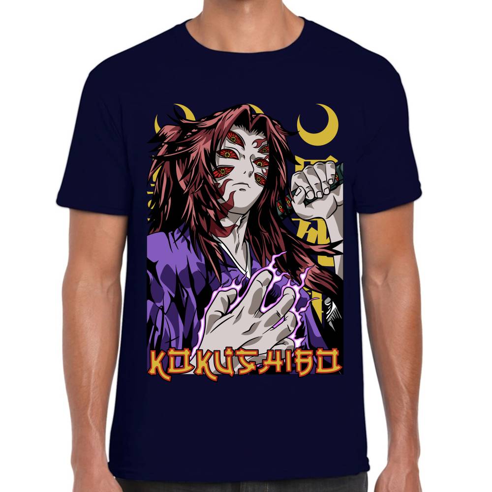 Playera Demon Slayer Kokushibo Algodón Premium #0002804