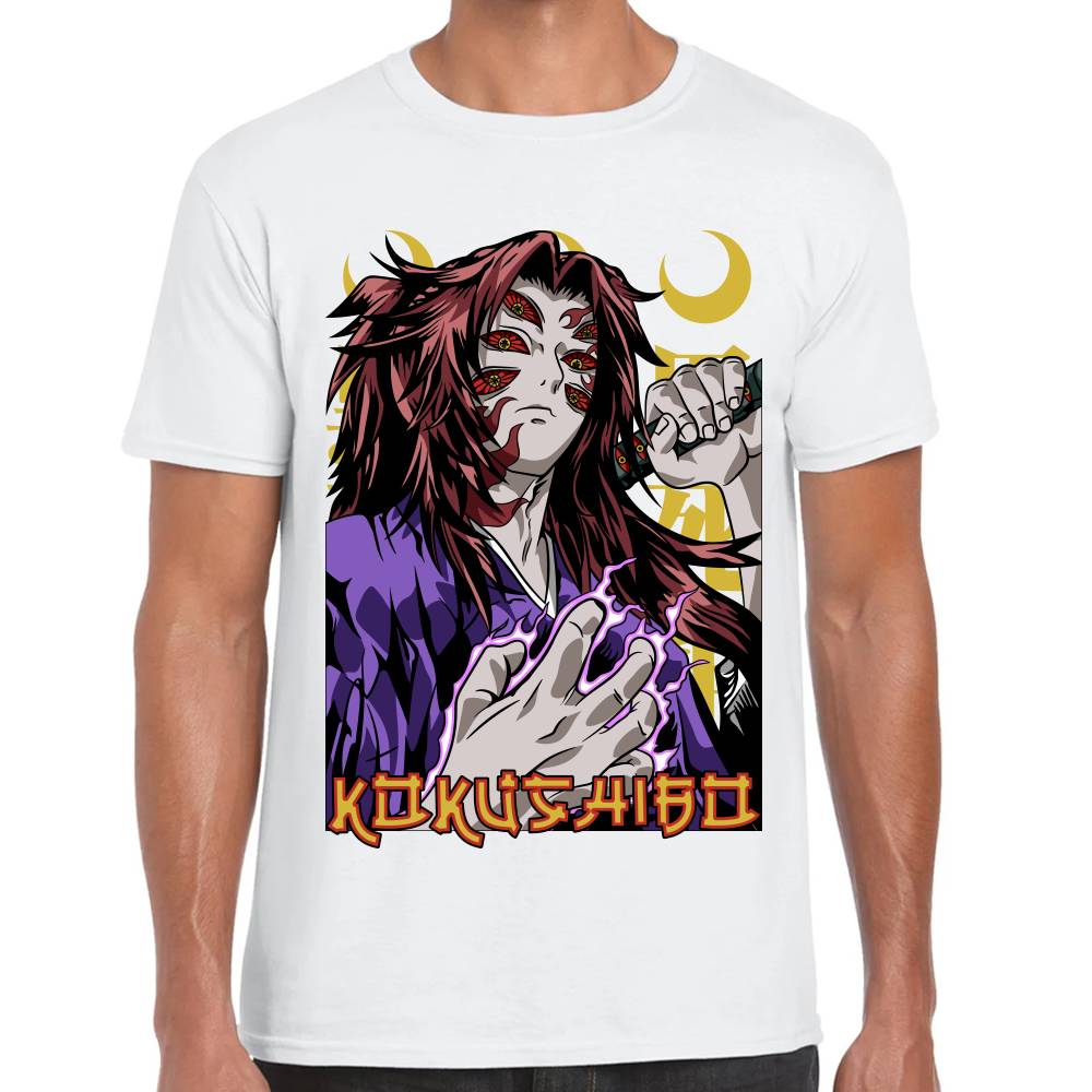 Playera Demon Slayer Kokushibo Algodón Premium #0002804