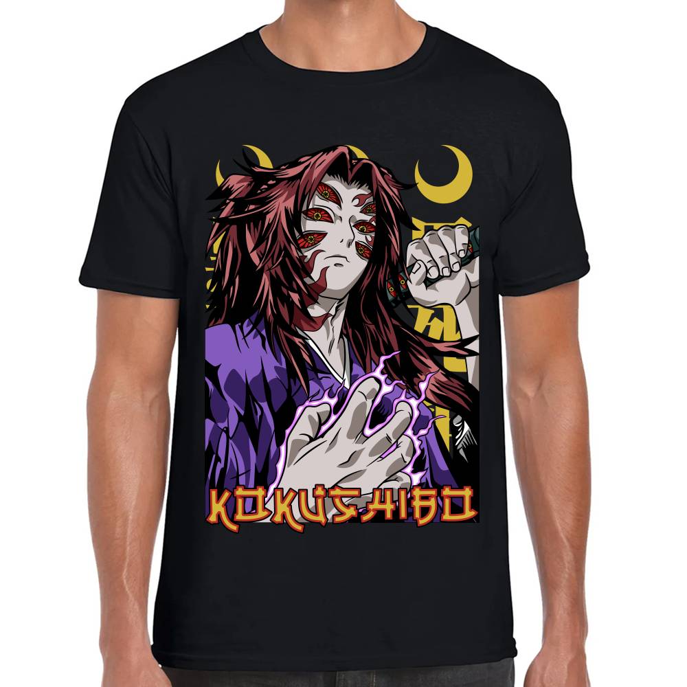 Playera Demon Slayer Kokushibo Algodón Premium #0002804 Imagen principal del producto