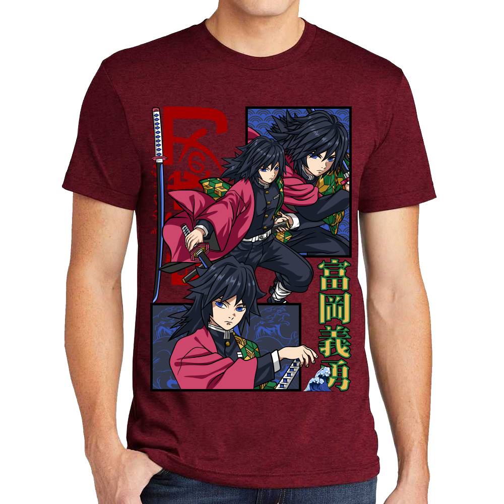 Playera Demon Slayer Tomioka Algodón Premium #0002808