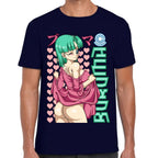 Playera Dragon Ball Bulma Young Waifu Algodón Premium #0002809
