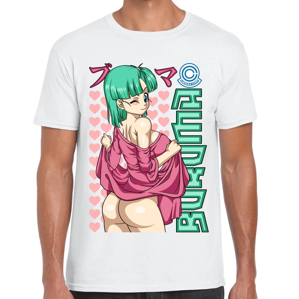Playera Dragon Ball Bulma Young Waifu Algodón Premium #0002809
