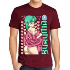 Playera Dragon Ball Bulma Young Waifu Algodón Premium #0002809