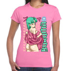 Playera Dragon Ball Bulma Young Waifu Algodón Premium #0002809