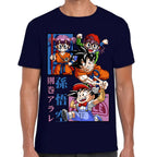Playera Dragon Ball Goku x Arale Algodón Premium #0002811