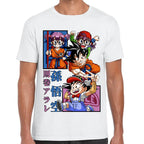 Playera Dragon Ball Goku x Arale Algodón Premium #0002811
