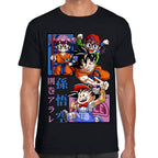 Playera Dragon Ball Goku x Arale Algodón Premium #0002811