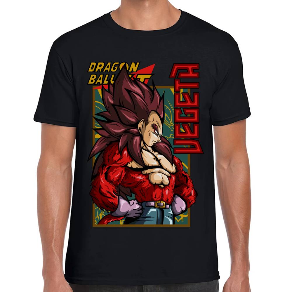 Playera Dragon Ball Vegeta SSJ4 Algodón Premium #0002812 Imagen principal del producto