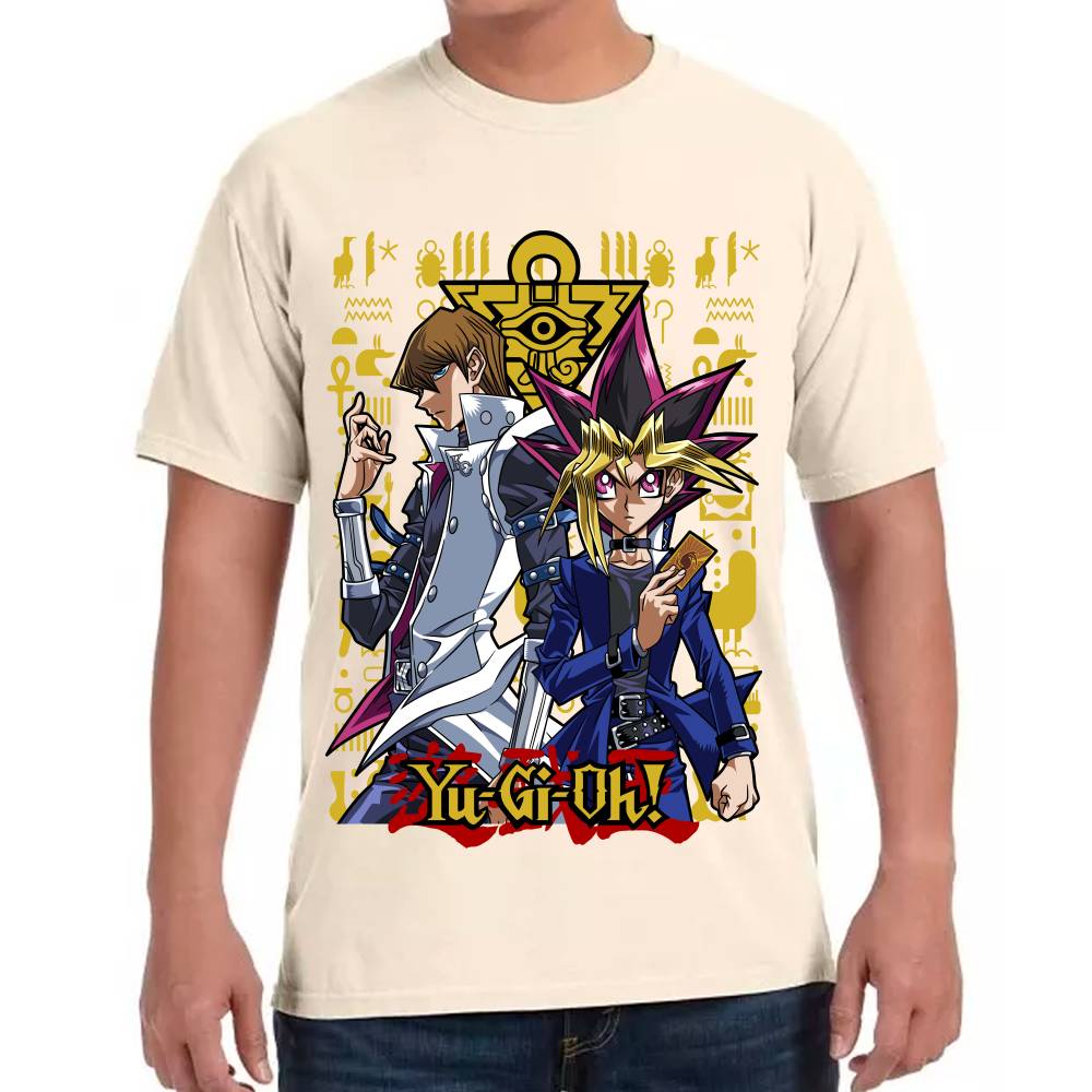 Playera Yu-Gi-Oh Seto Kaiba & Yami Yugi Algodón Premium #0002817
