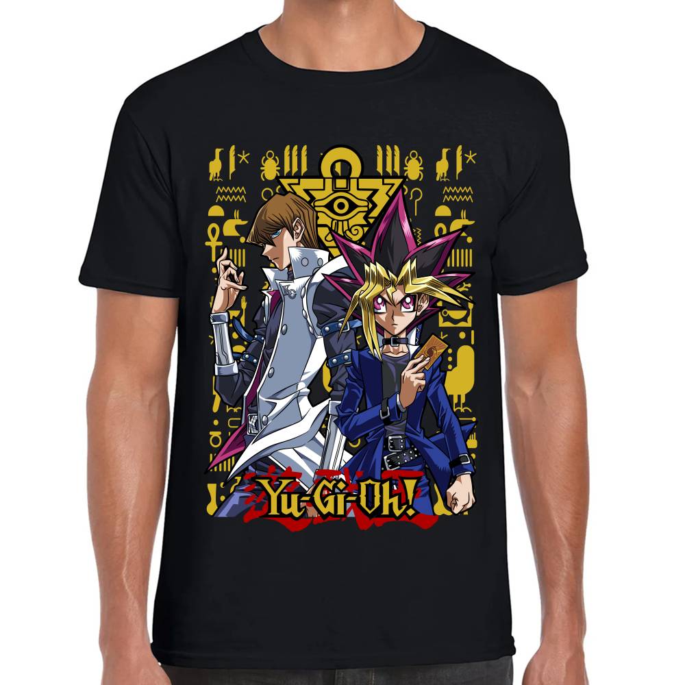 Playera Yu-Gi-Oh Seto Kaiba & Yami Yugi Algodón Premium #0002817
