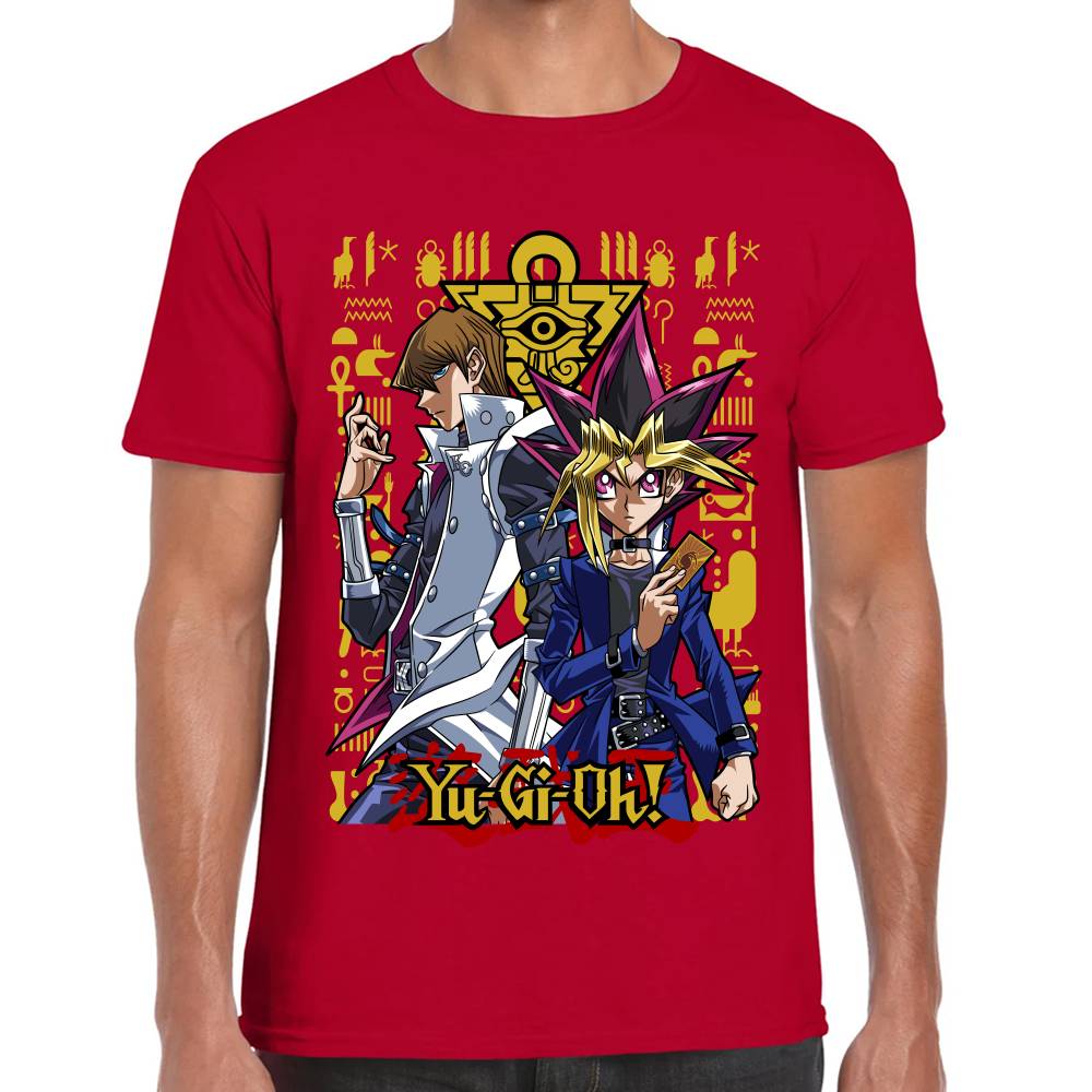 Playera Yu-Gi-Oh Seto Kaiba & Yami Yugi Algodón Premium #0002817