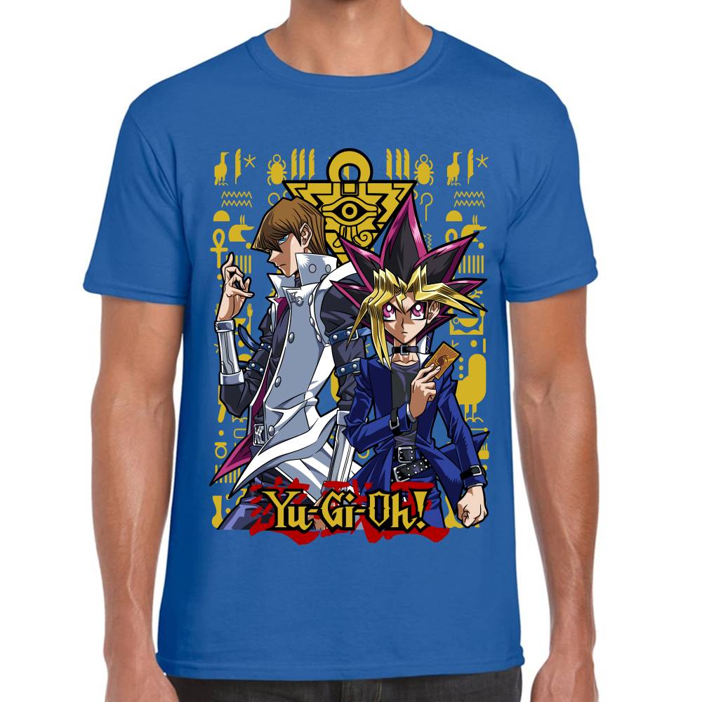 Playera Yu-Gi-Oh Seto Kaiba & Yami Yugi Algodón Premium #0002817