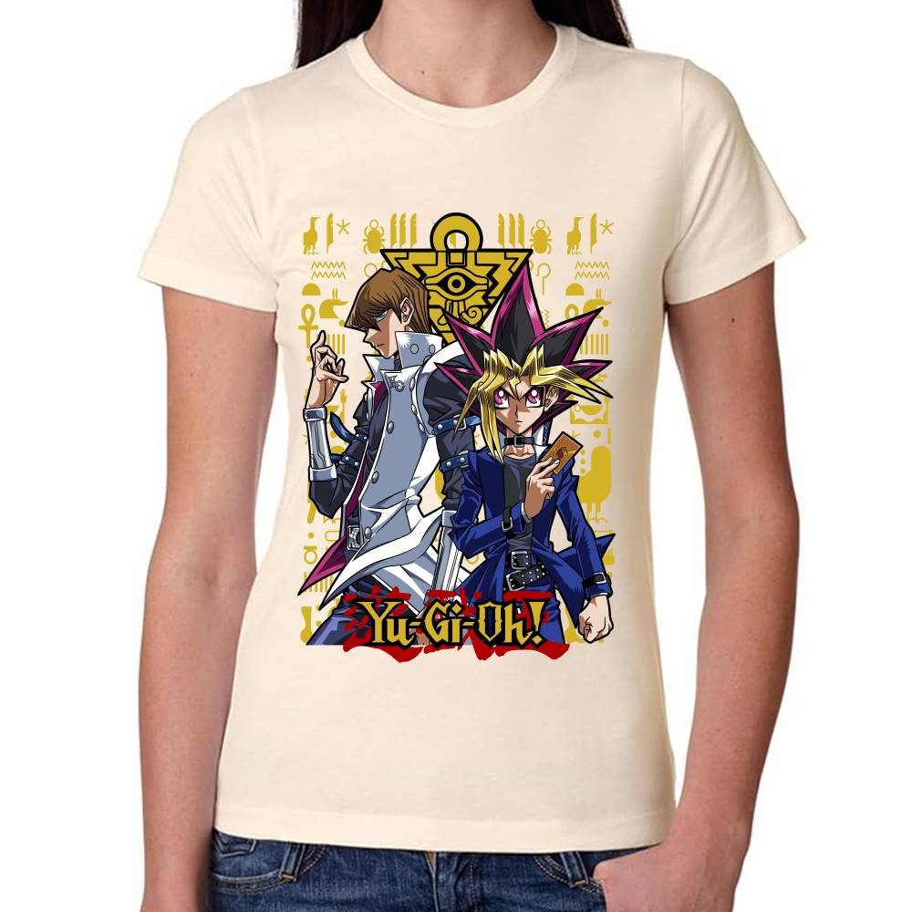 Playera Yu-Gi-Oh Seto Kaiba & Yami Yugi Algodón Premium #0002817