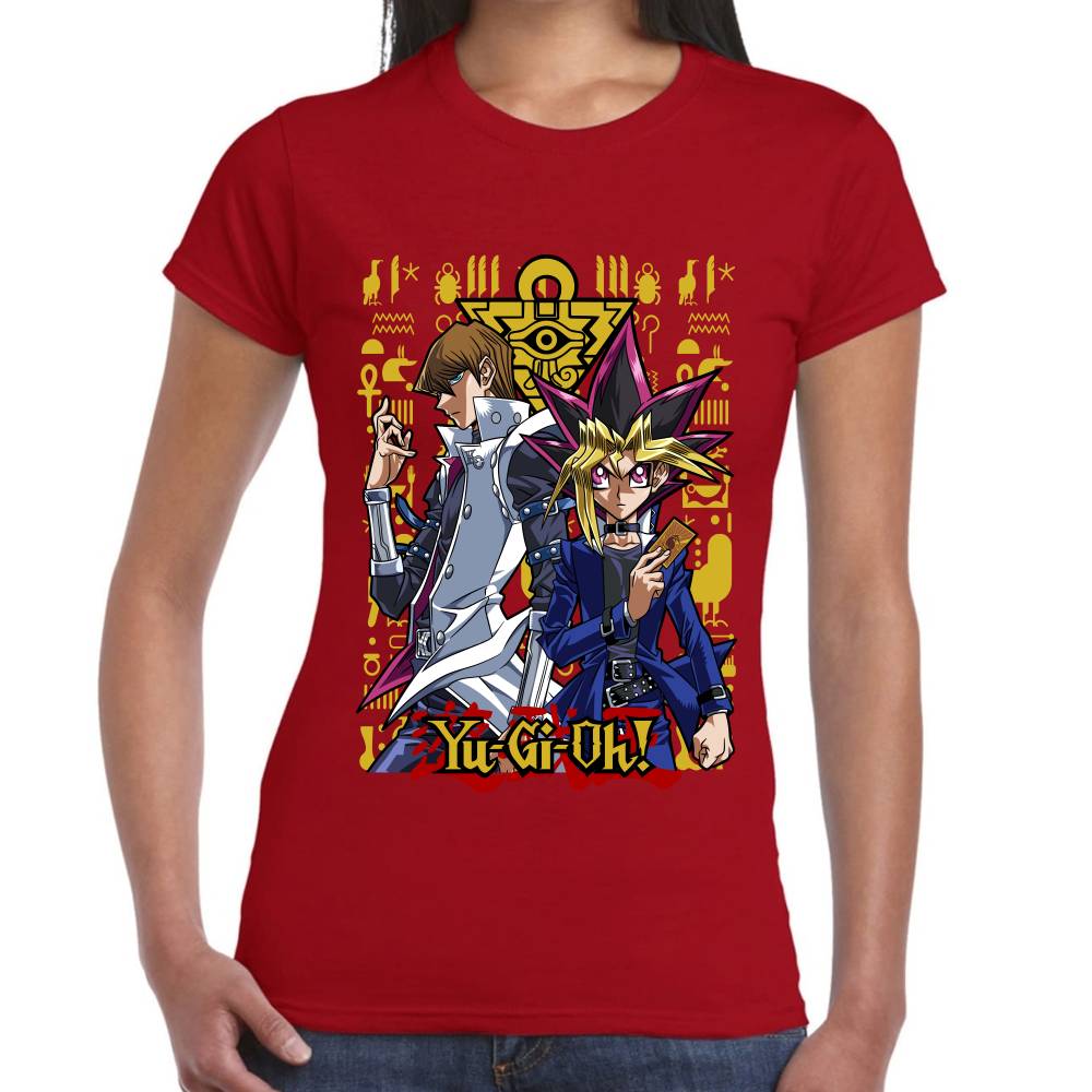 Playera Yu-Gi-Oh Seto Kaiba & Yami Yugi Algodón Premium #0002817