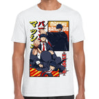 Playera Mashle Mash Burnedead Algodón Premium #0002819