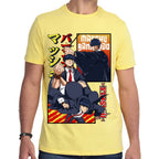 Playera Mashle Mash Burnedead Algodón Premium #0002819