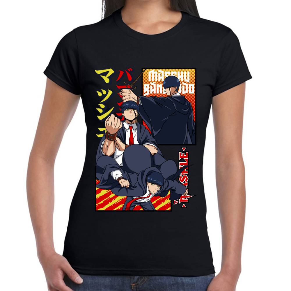 Playera Mashle Mash Burnedead Algodón Premium #0002819 Imagen secundaria del producto