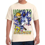 Playera Digimon Matt y Gabumon Algodón Premium #0002820