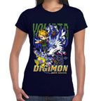 Playera Digimon Matt y Gabumon Algodón Premium #0002820