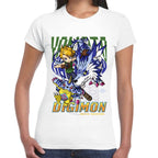 Playera Digimon Matt y Gabumon Algodón Premium #0002820