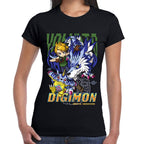Playera Digimon Matt y Gabumon Algodón Premium #0002820