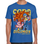 Playera Digimon Sora y Piyomon Algodón Premium #0002822