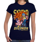 Playera Digimon Sora y Piyomon Algodón Premium #0002822