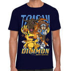 Playera Digimon Tai y Agumon Algodón Premium #0002823