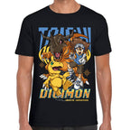 Playera Digimon Tai y Agumon Algodón Premium #0002823
