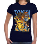 Playera Digimon Tai y Agumon Algodón Premium #0002823