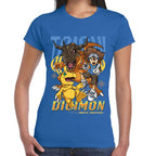 Playera Digimon Tai y Agumon Algodón Premium #0002823