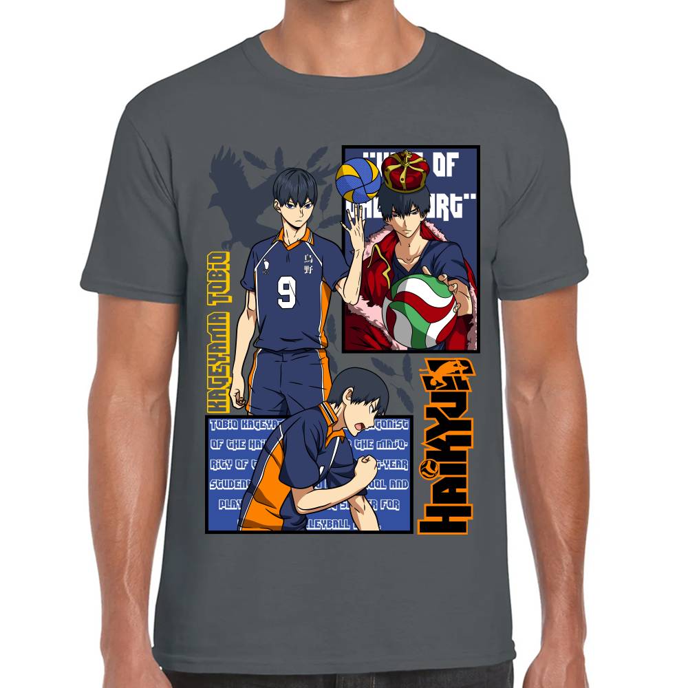 Playera Haikyū!! Tobio Kageyama Algodón Premium #0002825