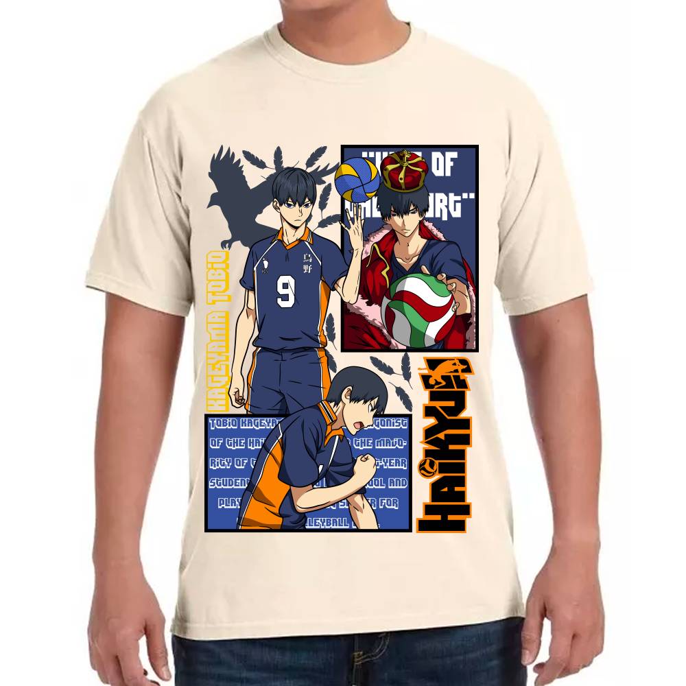 Playera Haikyū!! Tobio Kageyama Algodón Premium #0002825