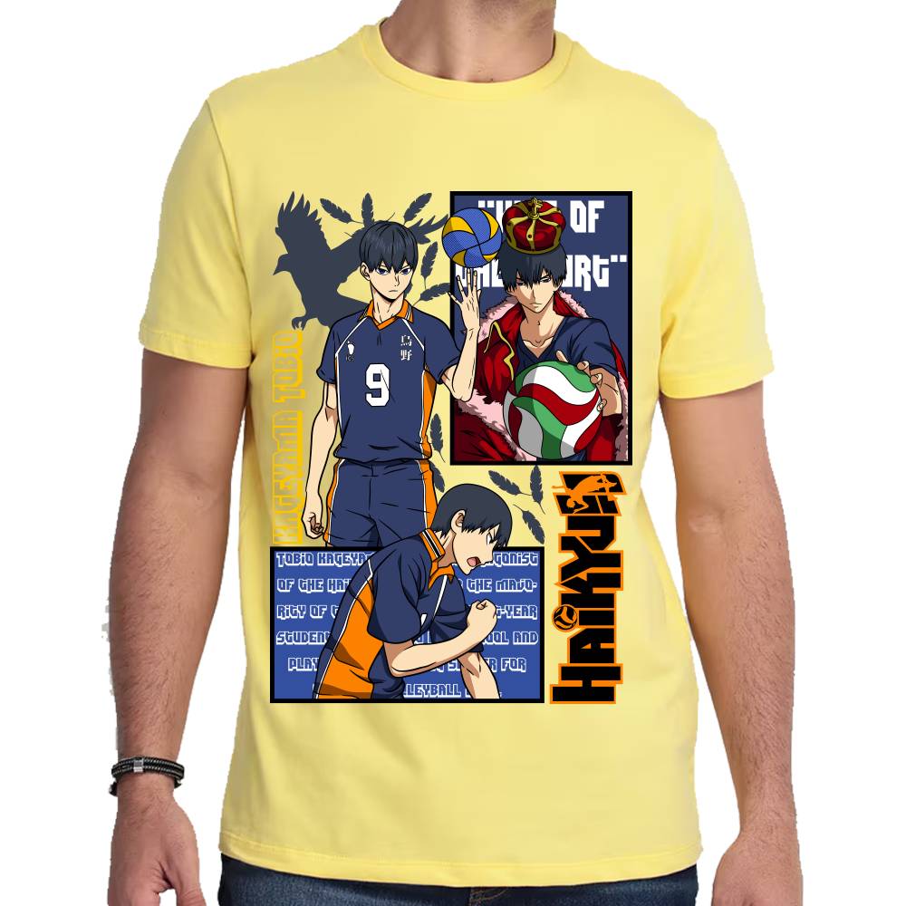Playera Haikyū!! Tobio Kageyama Algodón Premium #0002825