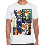Playera Haikyū!! Hinata Shoyo Algodón Premium #0002826