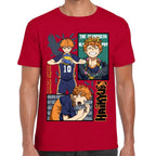 Playera Haikyū!! Hinata Shoyo Algodón Premium #0002826
