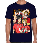 Playera Haikyuu!! Tetsurō Kuroo y Kozume Algodón Premium #0002827
