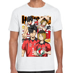 Playera Haikyuu!! Tetsurō Kuroo y Kozume Algodón Premium #0002827