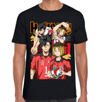 Playera Haikyuu!! Tetsurō Kuroo y Kozume Algodón Premium #0002827