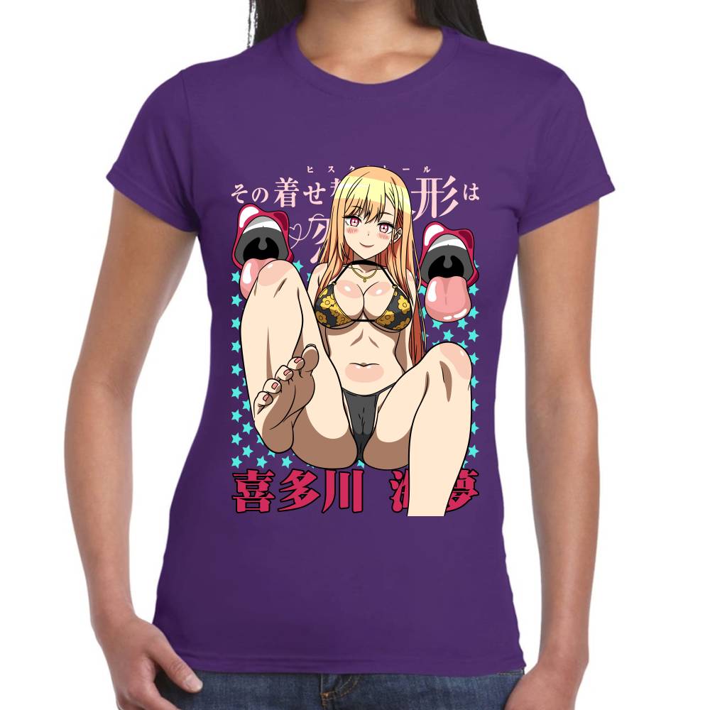 Playera My Dress Marin Kitawa Hentai Algodón Premium #0002828