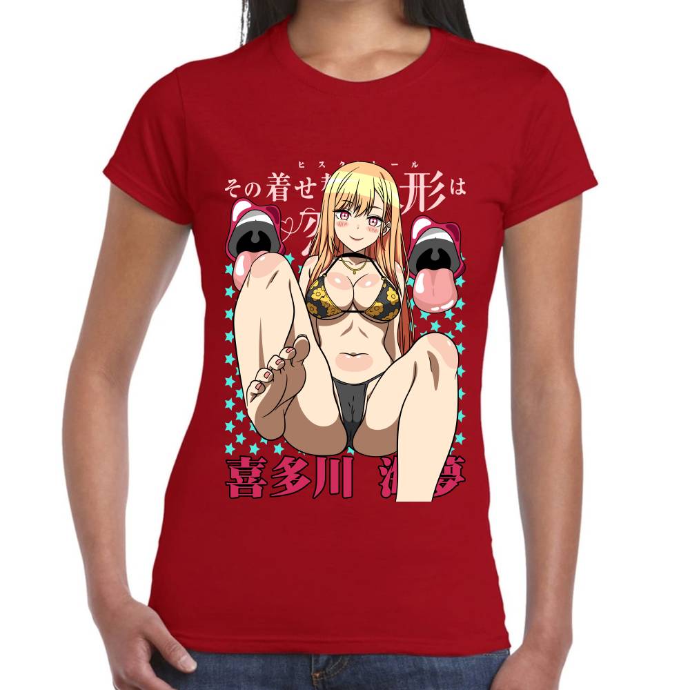 Playera My Dress Marin Kitawa Hentai Algodón Premium #0002828