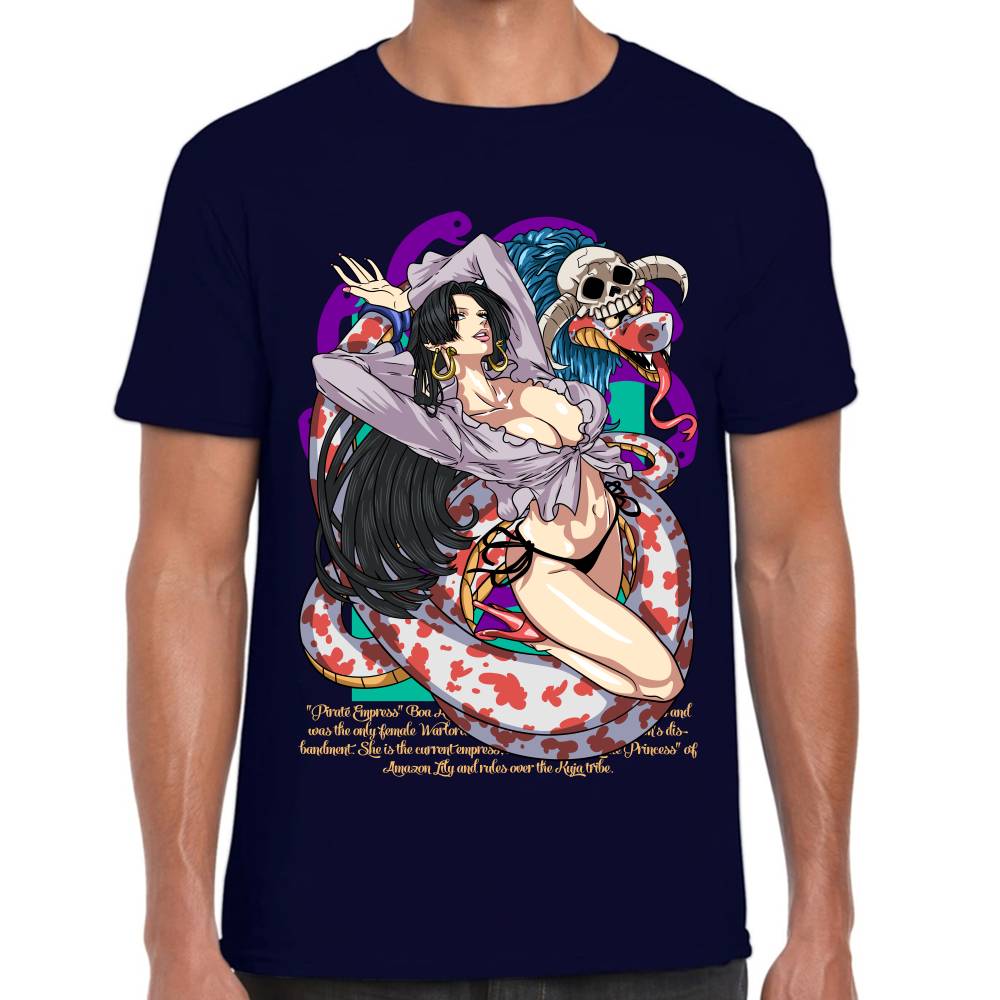 Playera One Piece Boa Hancock Algodón Premium #0002830