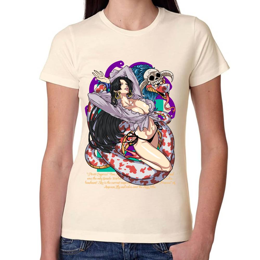 Playera One Piece Boa Hancock Algodón Premium #0002830