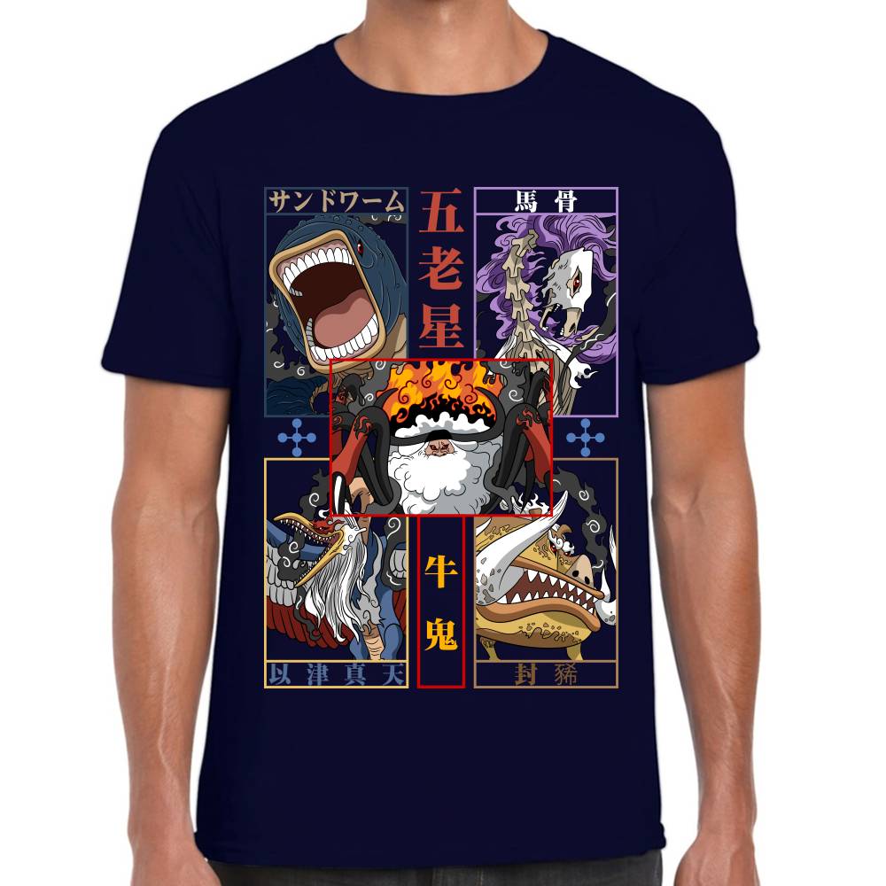 Playera One Piece Gorosei Algodón Premium #0002831