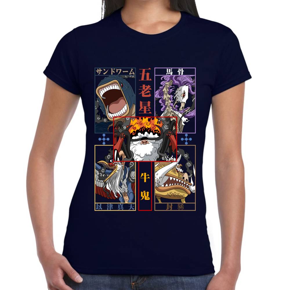 Playera One Piece Gorosei Algodón Premium #0002831
