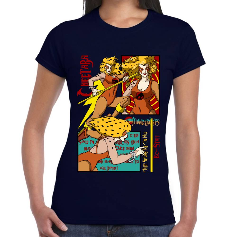 Playera Thundercats Cheetara Algodón Premium #0002837